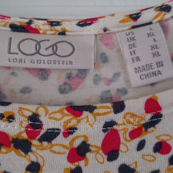 Logo Layers Lori Goldstein print tunic tank - Picture 4 of 5
